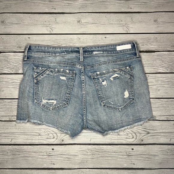 Buckle Black Jean Shorts - Picture 2 of 2